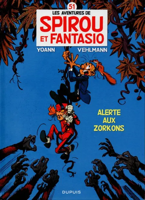 Couverture de l'album Spirou et Fantasio Tome 51 Alerte aux Zorkons