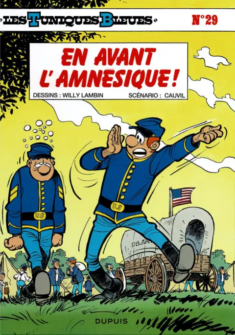 Couverture de l'album Les Tuniques Bleues Tome 29 En avant l'amnésique !