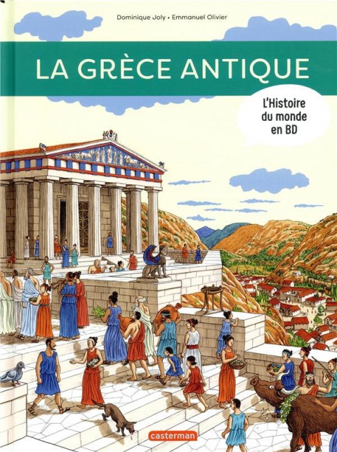 Couverture de l'album L'Histoire du monde en BD Tome 3 La Grèce antique