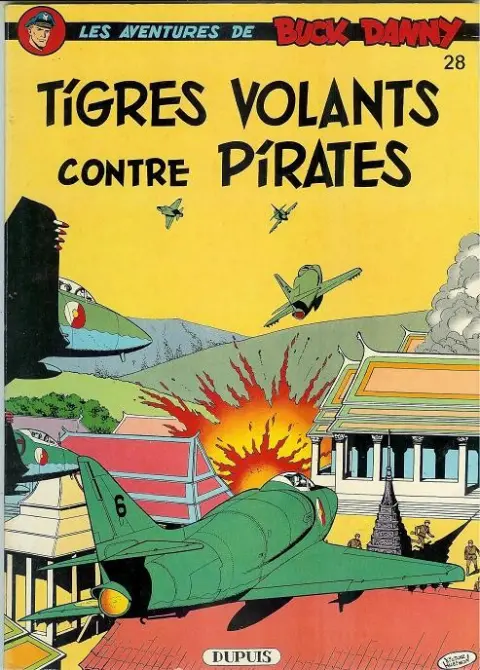 Couverture de l'album Buck Danny Tome 28 Tigres volants contre pirates