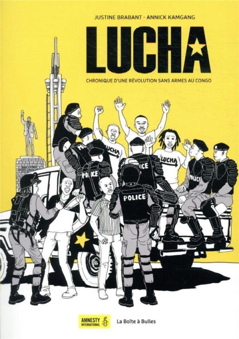 Couverture de l'album Lucha, chronique d'une révolution sans armes au Congo