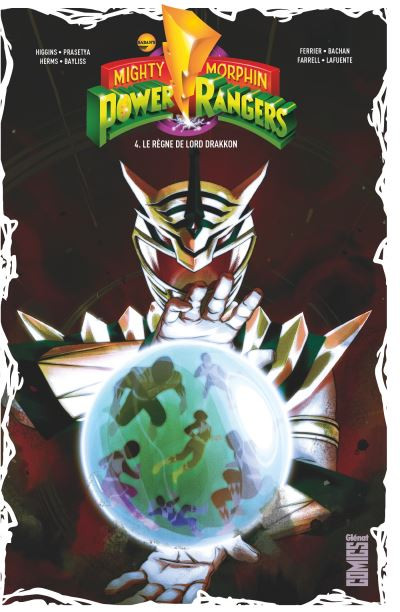 Couverture de l'album Mighty Morphin Power Rangers Tome 4 Le Règne de Lord Drakkon