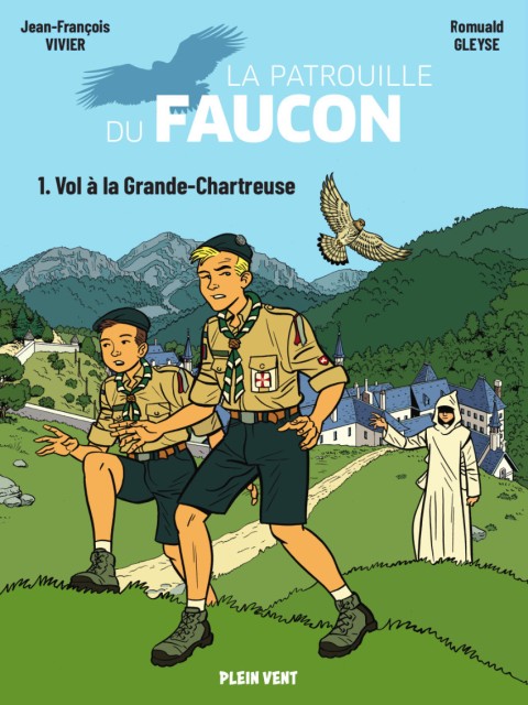 Couverture de l'album La patrouille du faucon 1 Vol à la Grande-Chartreuse