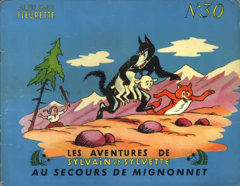 Couverture de l'album Sylvain et Sylvette Tome 30 Au secours de Mignonnet