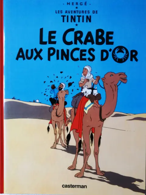 Couverture de l'album Tintin Tome 9 Le crabe aux pinces d'or