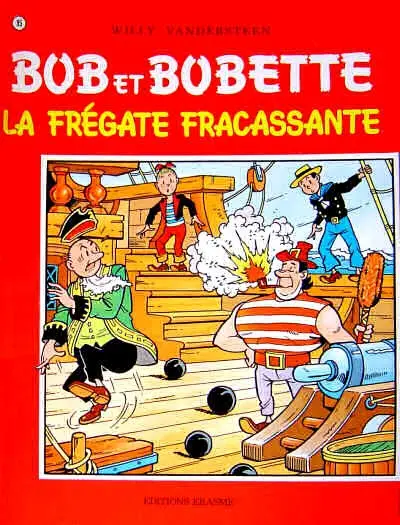 Couverture de l'album Bob et Bobette Tome 95 La frégate fracassante