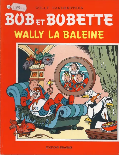 Couverture de l'album Bob et Bobette Tome 171 Wally la baleine