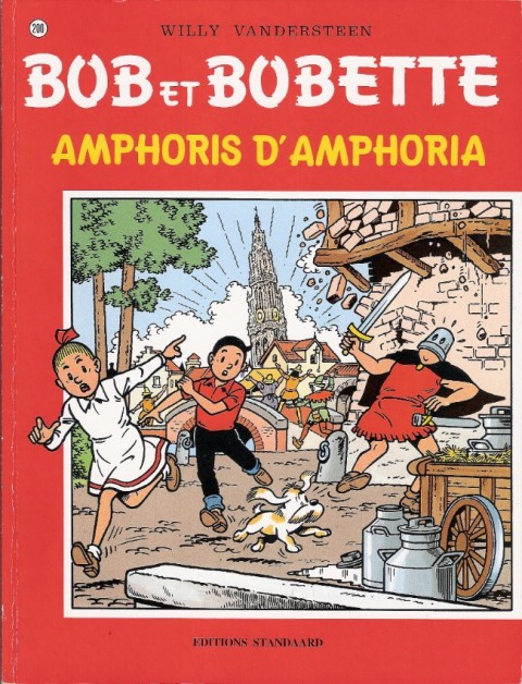 Couverture de l'album Bob et Bobette Tome 200 Amphoris d'Amphoria