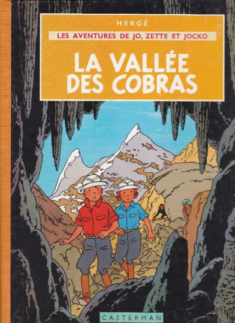 Couverture de l'album Les Aventures de Jo, Zette et Jocko Tome 5 La vallée des cobras