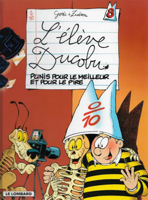 Couverture de l'album L'Élève Ducobu Tome 8 Punis pour le meilleur et pour le pire