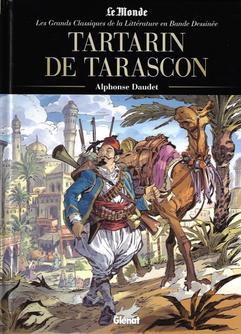 Couverture de l'album Les Grands Classiques de la littérature en bande dessinée Tome 21 Tartarin de Tarascon