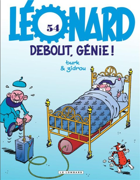 Couverture de l'album Léonard Tome 54 Debout, génie !