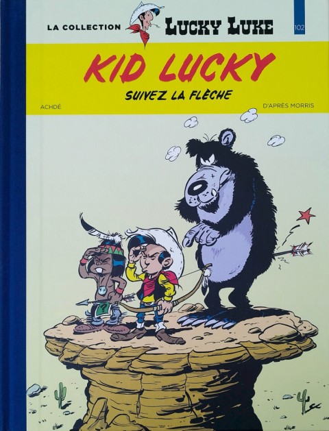 Couverture de l'album Lucky Luke La collection Tome 102 Kid Lucky - Suivez la flèche