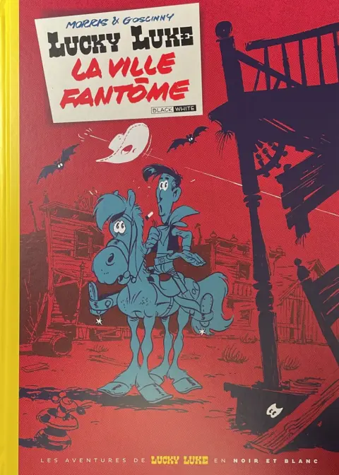 Couverture de l'album Lucky Luke Tome 25 La ville fantôme
