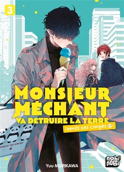 Couverture de l'album Monsieur Méchant va Détruire la Terre (Après ses Congés) 3