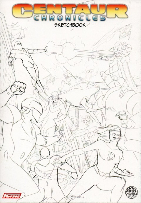 Centaur Chronicles Sketchbook 4