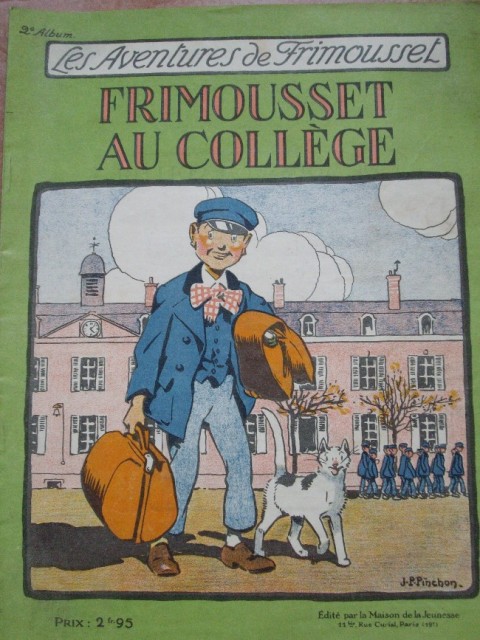 Couverture de l'album Frimousset Tome 2 Frimousset au collège