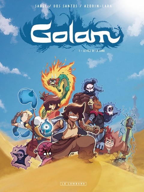 Couverture de l'album Golam Tome 1 Le fils de la lune