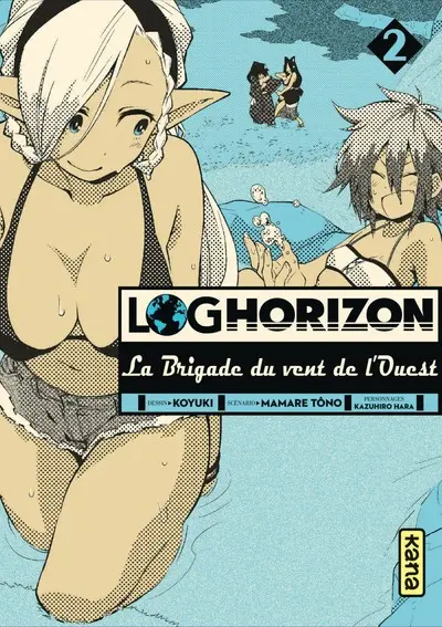 Log Horizon - La brigade du vent de l'ouest Tome 2