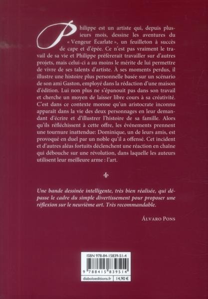 Verso de l'album La Révolution des pinceaux