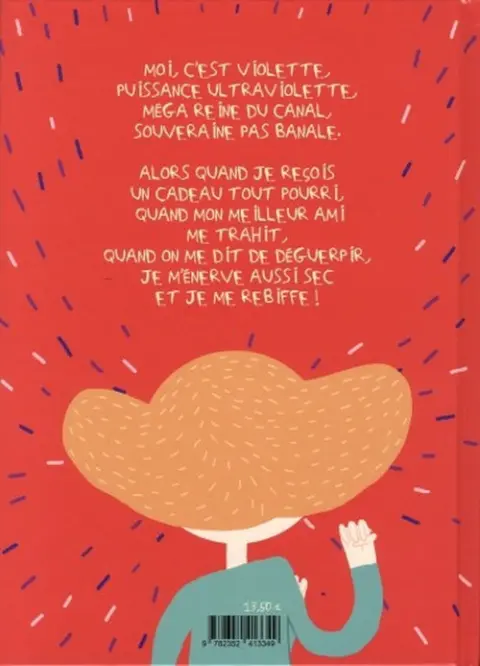 Verso de l'album Ultraviolette Tome 2 Ultraviolette se rebiffe