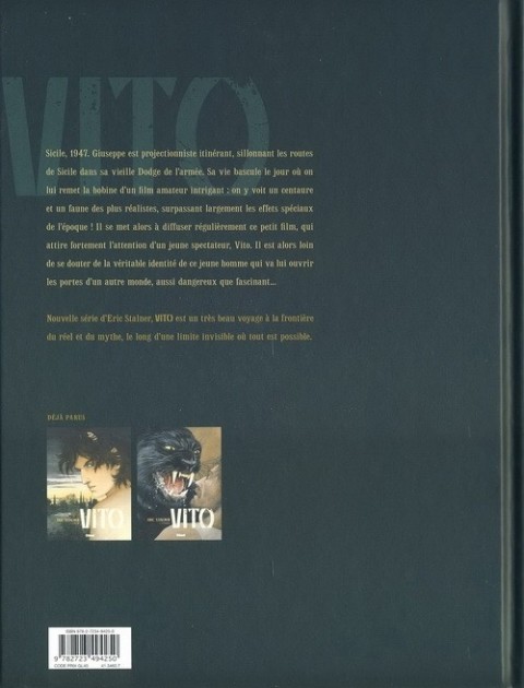 Verso de l'album Vito Tome 2 Le Trimangre