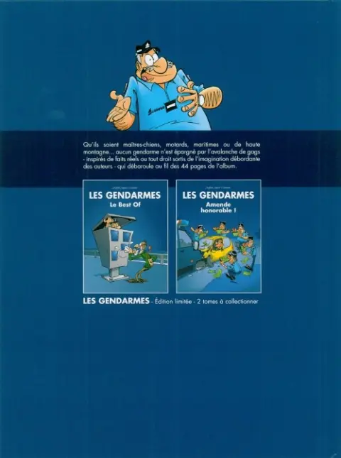Verso de l'album Les Gendarmes Tome 4 Amende honorable !