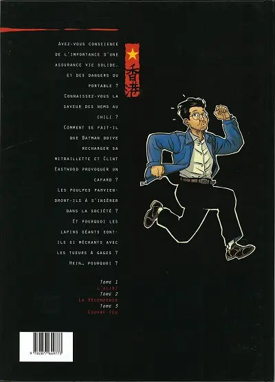 Verso de l'album Hong Kong Triad Tome 2 La récompense