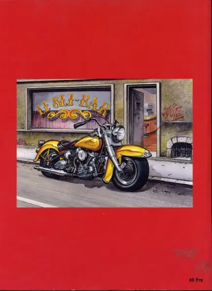 Verso de l'album Mammouth & Piston Tome 1