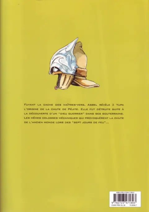 Verso de l'album Nausicaä de la vallée du vent Tome 3
