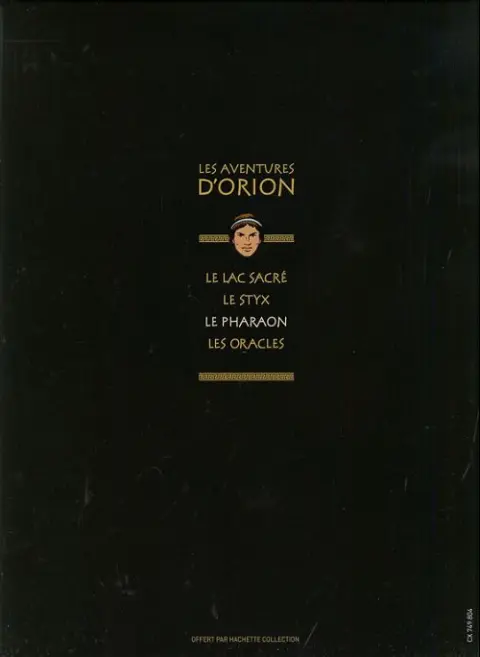 Verso de l'album Orion Tome 3 Le pharaon