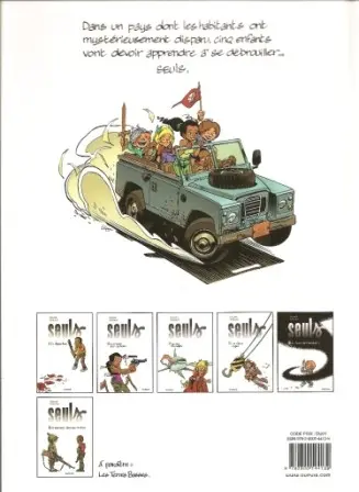Verso de l'album Seuls Tome 4 Les Cairns rouges