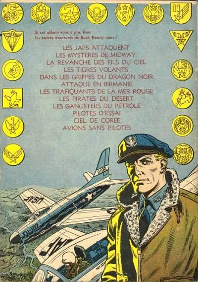 Verso de l'album Buck Danny Tome 13 Un avion n'est pas rentré