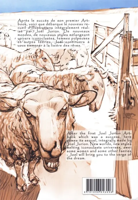 Verso de l'album Joël Jurion - Artbook 2