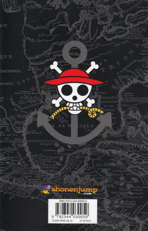 Verso de l'album One Piece Tome 88 Lionne