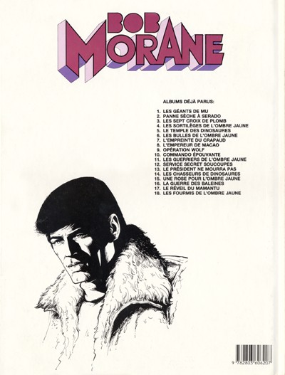 Verso de l'album Bob Morane Tome 37 Les fourmis de l'ombre jaune