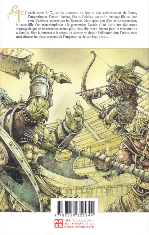 Verso de l'album Bestiarius III