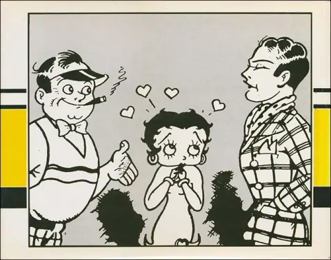 Verso de l'album Betty Boop Tome 1 1935/1936