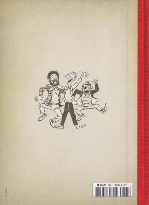 Verso de l'album Les Pieds Nickelés - La collection Tome 126 Les Pieds Nickelés et le contrôle des changes