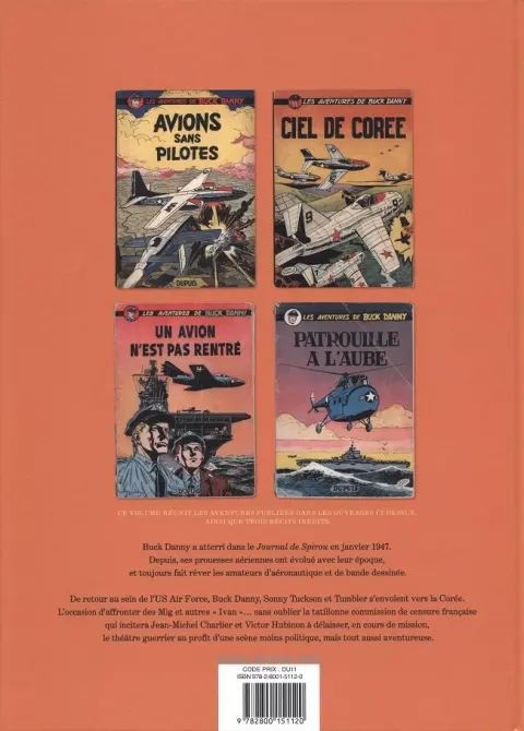 Verso de l'album Buck Danny L'intégrale Tome 4 (1953-1955)