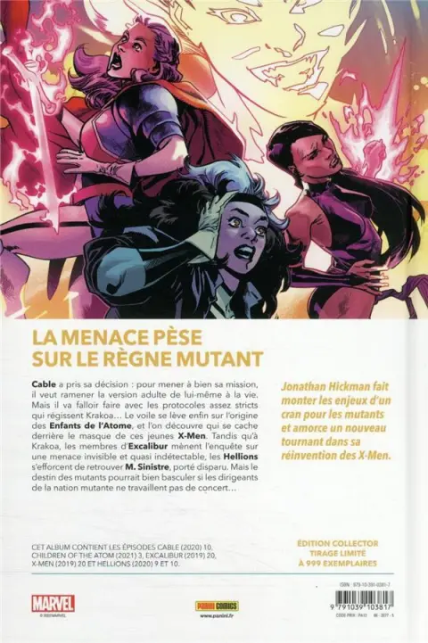 Verso de l'album Reign of X Volume 08