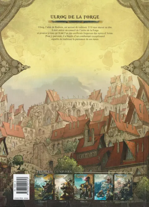 Verso de l'album Nains Tome 21 Ulrog de la Forge