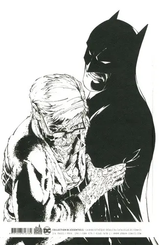 Verso de l'album Batman Le Deuil de la famille - Édition 80 ans