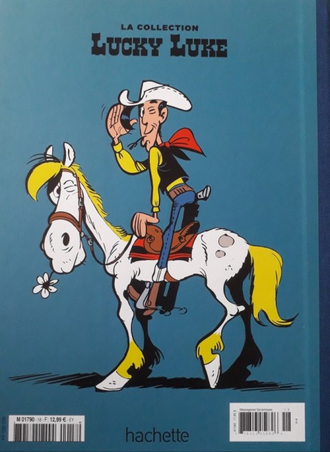 Verso de l'album Lucky Luke La collection Tome 18 Les Dalton dans le blizzard