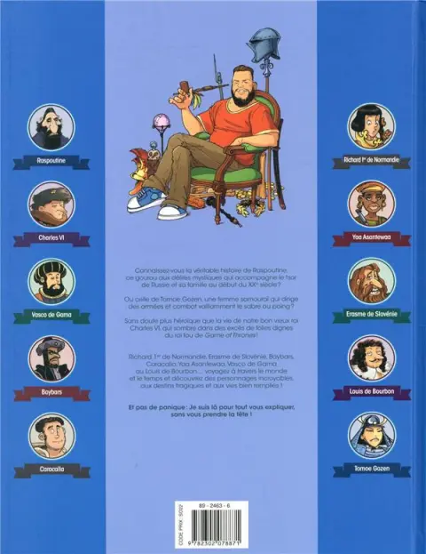 Verso de l'album Nota Bene 2 À la rescousse de l'histoire