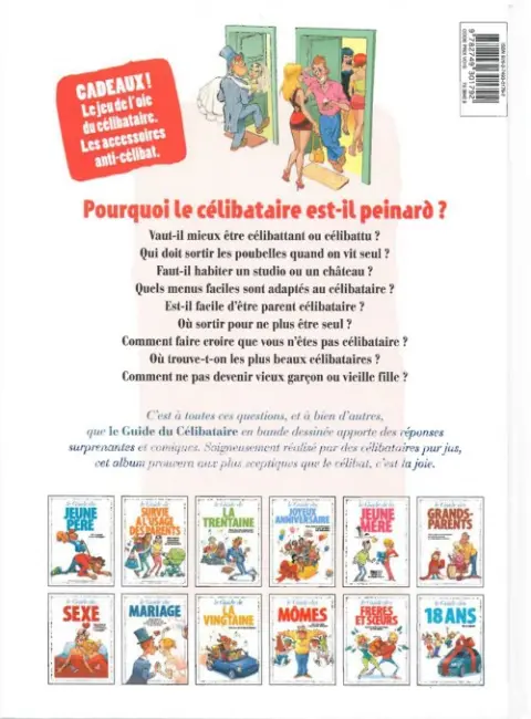 Verso de l'album Le Guide Tome 26 Le guide du célibataire