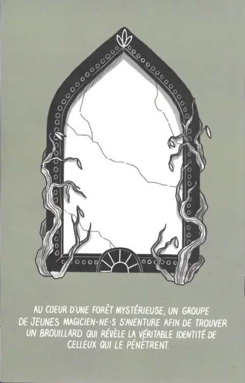 Verso de l'album Le reflet