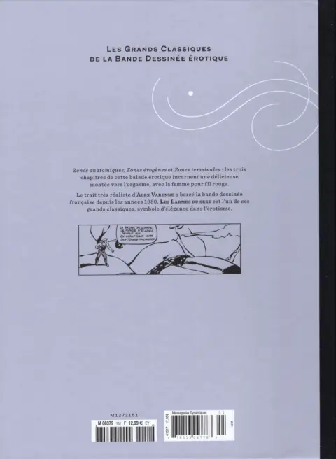 Verso de l'album Les Grands Classiques de la Bande Dessinée Érotique - La Collection Tome 151 Les larmes du sexe