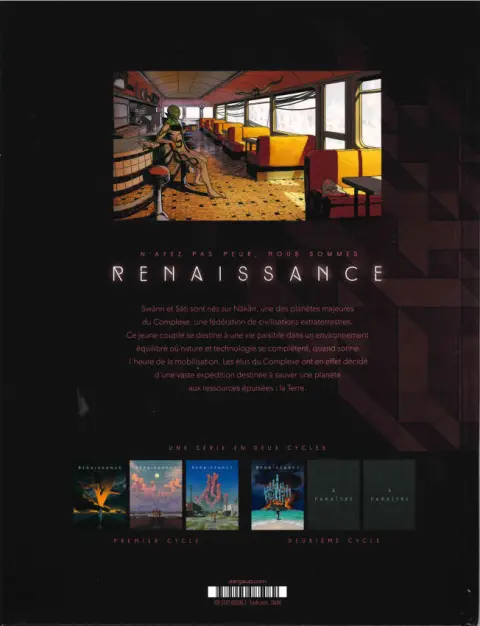 Verso de l'album Renaissance Tome 3 Permafrost