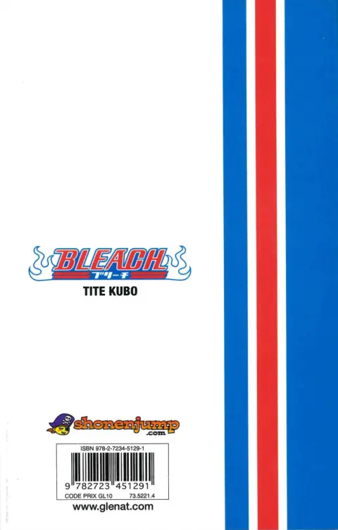 Verso de l'album Bleach Tome 11 A Star and a Stray Dog